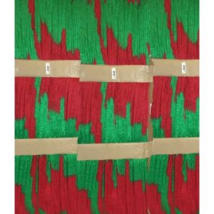26″ 1×1 Red/Green Soft Knitted Netting