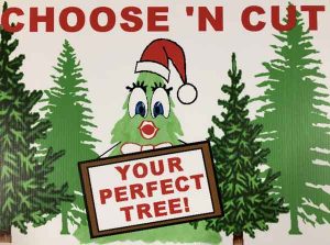 Choose N’ Cut Double Sided Sign