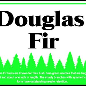 Douglas Fir Sign