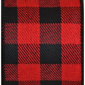 Wired Red Black Check 2 1/2″