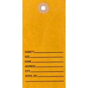 Tyvek Secure Tag – Yellow / 100 CS