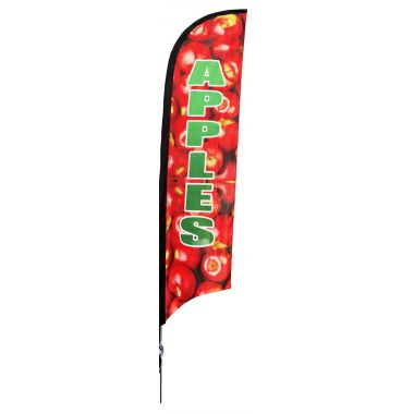 Shark Fin “Apples” Flag Only