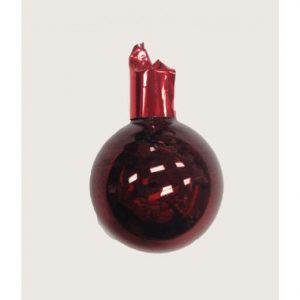 25mm Glass Ball / Burgundy