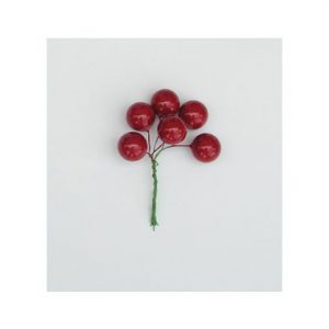 Red Apples 20mm X 6