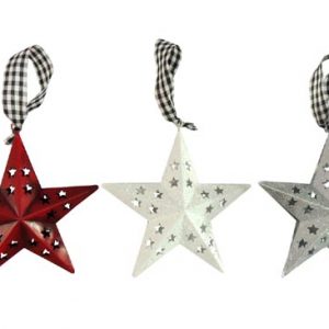 6″ Metal Star Ornament