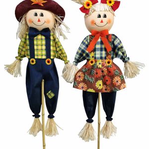 48″ Scarecrow Couple