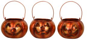5″ Metal Jack O Lanterns
