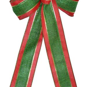 7 Loop #40 Wired Holiday Stripe, 16″ Tails