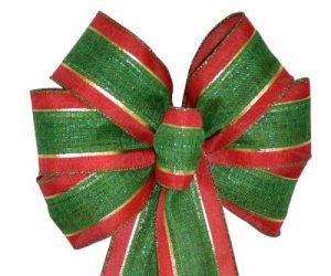 7 Loop #40 Wired Holiday Stripe, 16″ Tails