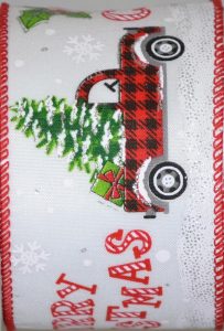 Wired Merry Christmas Truck 2 1/2″