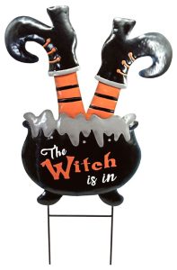 29″ Witch Cauldron Stake