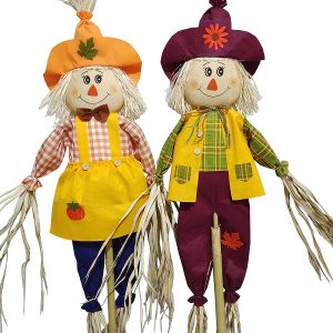 60″ Scarecrow Couple