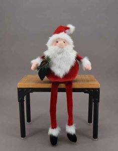 27″ Plush Sitting Santa