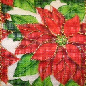 Wired Poinsettia 2 1/2″
