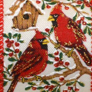 Wired Red Cardinal House 2 1/2″
