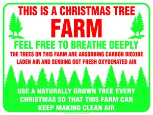 This Is A Christmas Tree Farm Sign