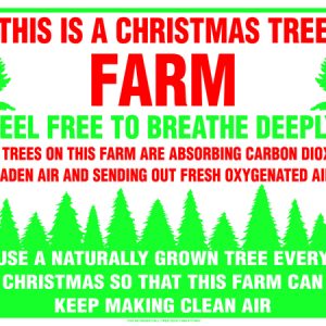 This Is A Christmas Tree Farm Sign