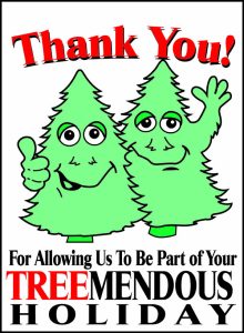 Treemendous Holiday Sign