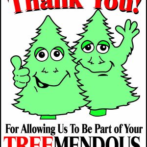 Treemendous Holiday Sign