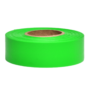Green Glo Flagging Tape