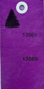 Tyvek Secure Tag – Purple / 100 CS