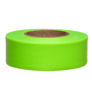 Lime Glo Flagging Tape