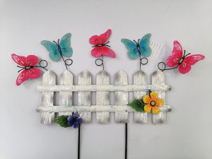 24″ Butterfly Garden Gate Stake