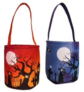 LED Halloween Treat Bags w/Handle