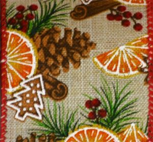 Wired Christmas Fruit  2 1/2″