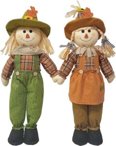28″ Standing Scarecrows