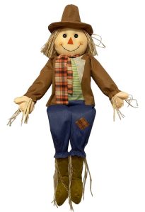 60″ Sitting Scarecrow