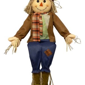 60″ Sitting Scarecrow