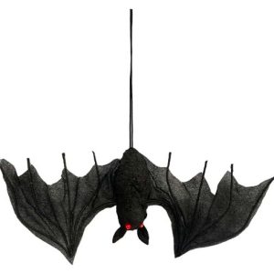 13″ Hanging Bat w/LED Eyes