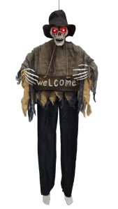 41″ Hanging Ghoul w/Sign